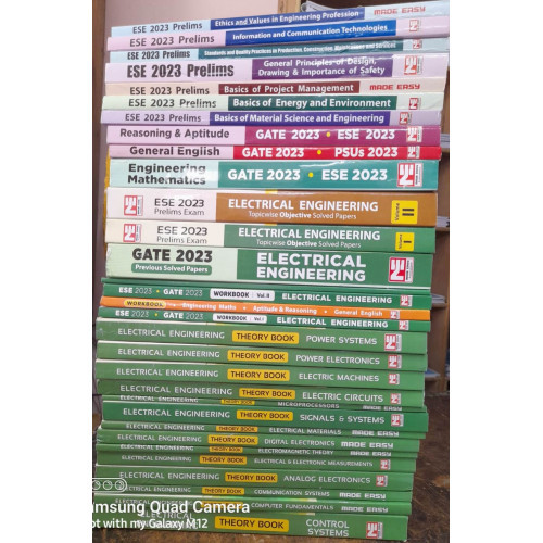 Electrical Engineering Classroom Study Package Original Books 2023